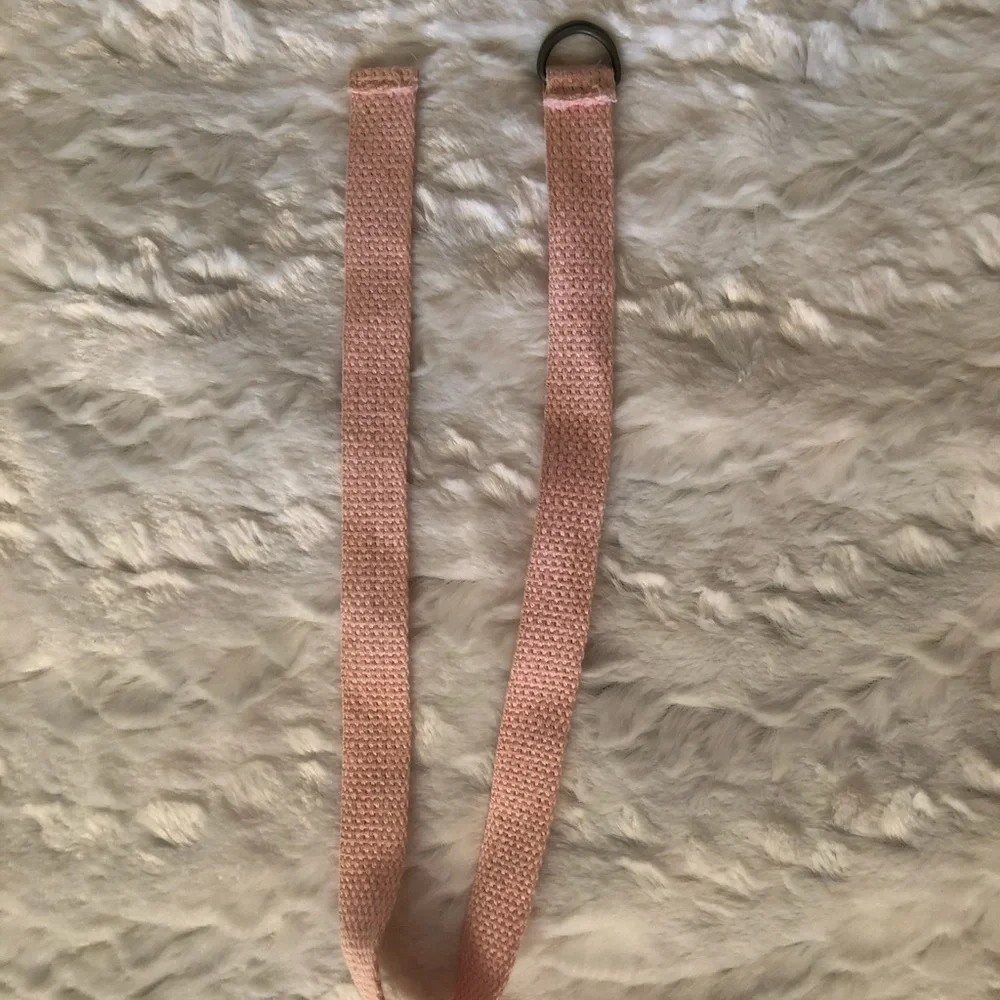 Unbranded Vintage 80s Canvas Web Belt with D Rings